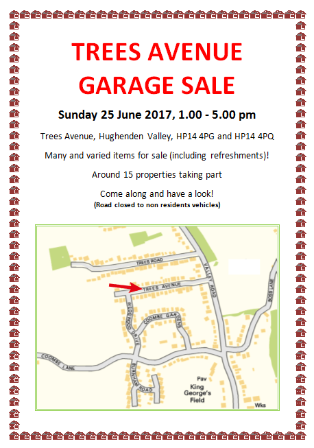 Trees Av Garage sale on 25/6/2017