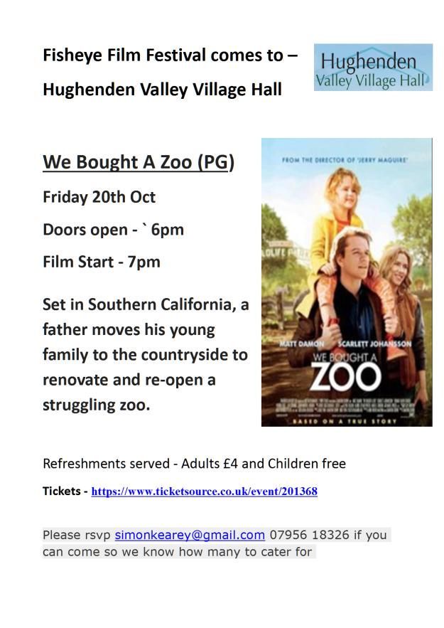 Hughenden Flyer - We Bought a Zoo