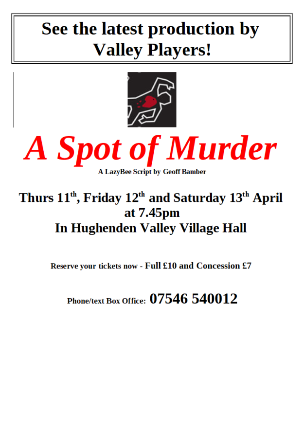 A Spot of Murder - coming soon